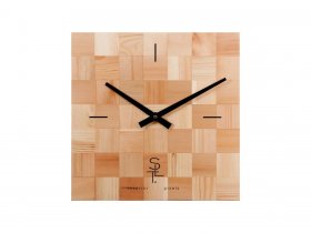 Часы настенные SLT 5197 CHESS WOOD в Чистоозёрном - chistoozyornoe.mebel-nsk.ru | фото