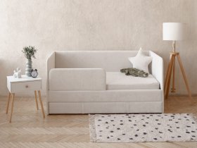 Диван-кровать Happy (айвори) в Чистоозёрном - chistoozyornoe.mebel-nsk.ru | фото
