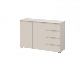 Комод 4ящ.Люмо КМ-06 в Чистоозёрном - chistoozyornoe.mebel-nsk.ru | фото