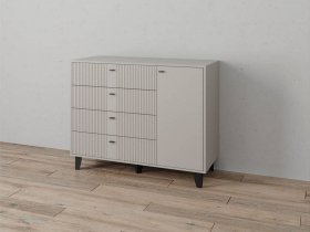 Комод «Катрин-13» (кашемир/сантьяго софт) в Чистоозёрном - chistoozyornoe.mebel-nsk.ru | фото