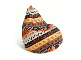 Кресло-мешок Африка в Чистоозёрном - chistoozyornoe.mebel-nsk.ru | фото