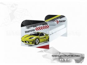 Кровать детская Тойс Champion КР-08 (BTS) в Чистоозёрном - chistoozyornoe.mebel-nsk.ru | фото