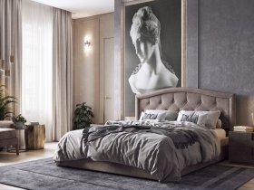 Кровать двуспальная 1,8м Верона-2 в Чистоозёрном - chistoozyornoe.mebel-nsk.ru | фото