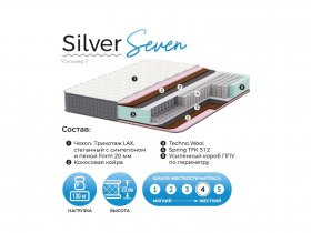 Матрас Silver Seven в Чистоозёрном - chistoozyornoe.mebel-nsk.ru | фото