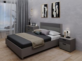 Модульная спальня Лион в Чистоозёрном - chistoozyornoe.mebel-nsk.ru | фото
