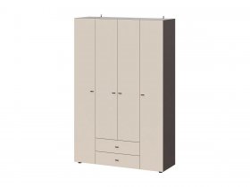 Шкаф четырехстворчатый Гиза в Чистоозёрном - chistoozyornoe.mebel-nsk.ru | фото
