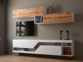 Стенка Лия-5 в Чистоозёрном - chistoozyornoe.mebel-nsk.ru | фото